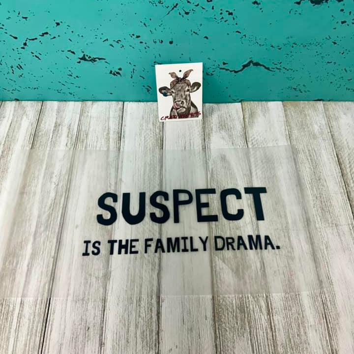 DTF Heat Transfers- Suspect