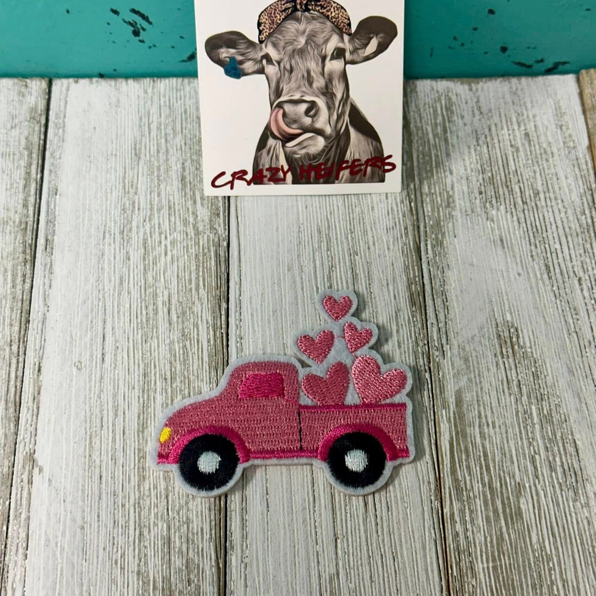 Embroidered Valentine Patches-Iron