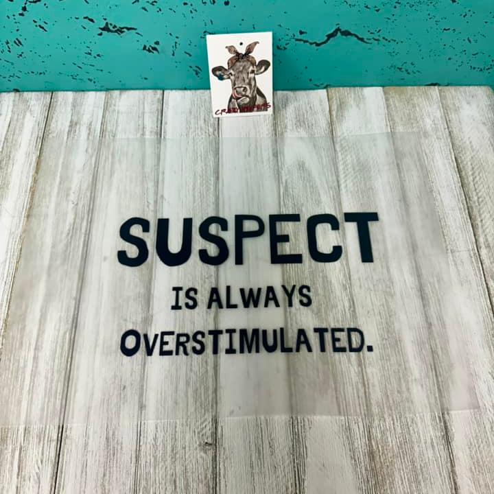 DTF Heat Transfers- Suspect