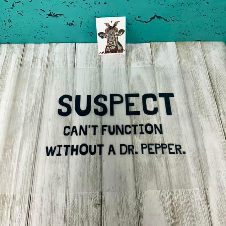 DTF Heat Transfers- Suspect