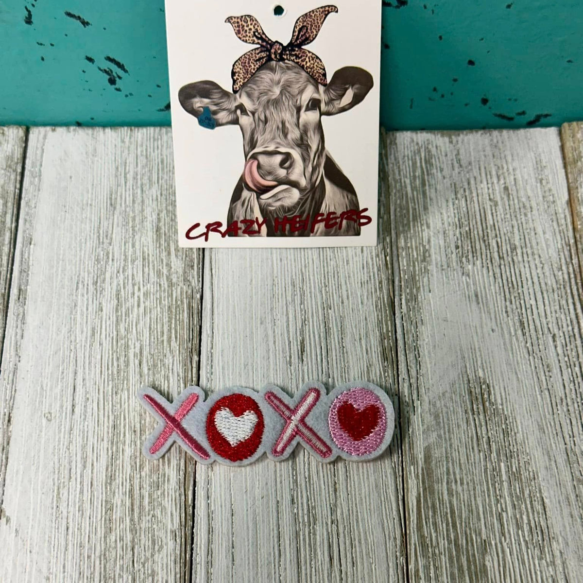 Embroidered Valentine Patches-Iron