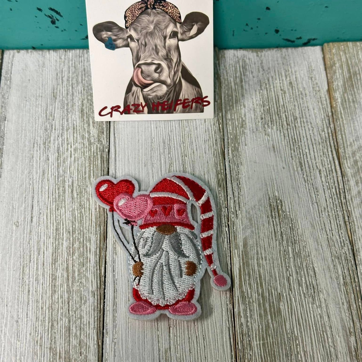 Embroidered Valentine Patches-Iron