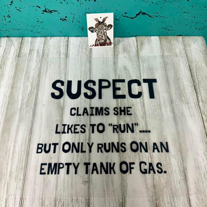 DTF Heat Transfers- Suspect