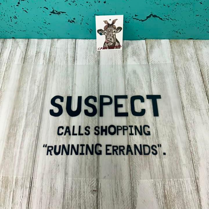 DTF Heat Transfers- Suspect