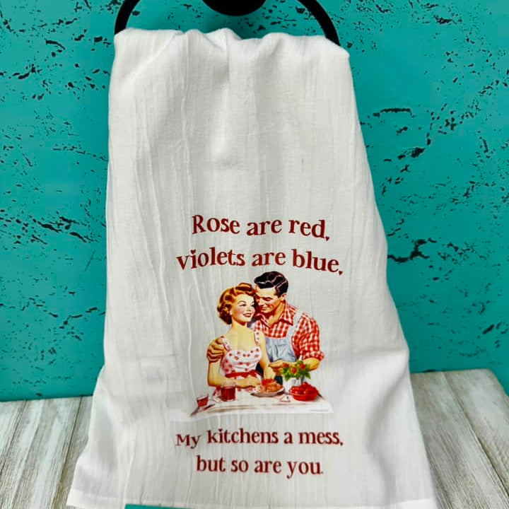 Snarky Kitchen Towels-Valentine's Day