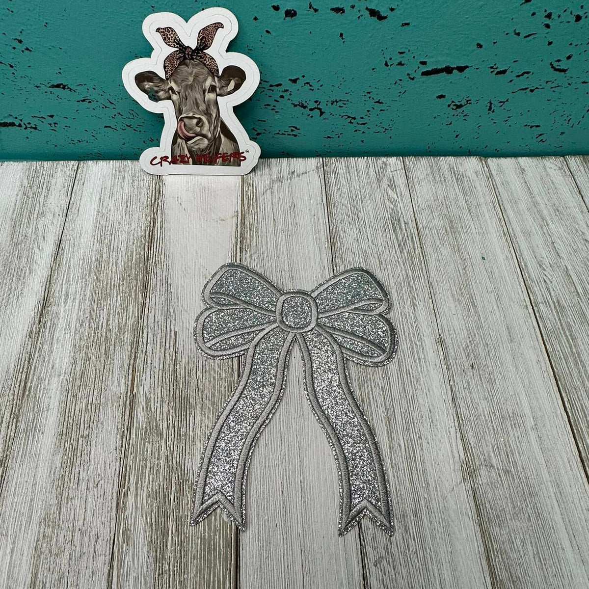 Embroidered Bow Patches-Iron On