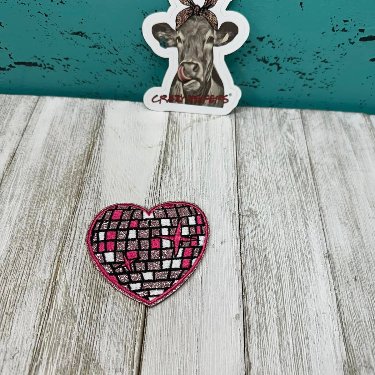 Embroidered Valentine Patches-Iron On V3 | Completed Hat Option
