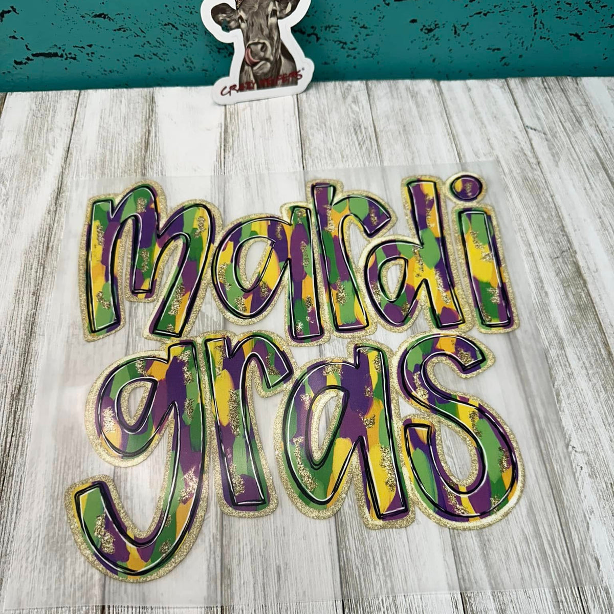 DTF Heat Transfers- Mardi Gras