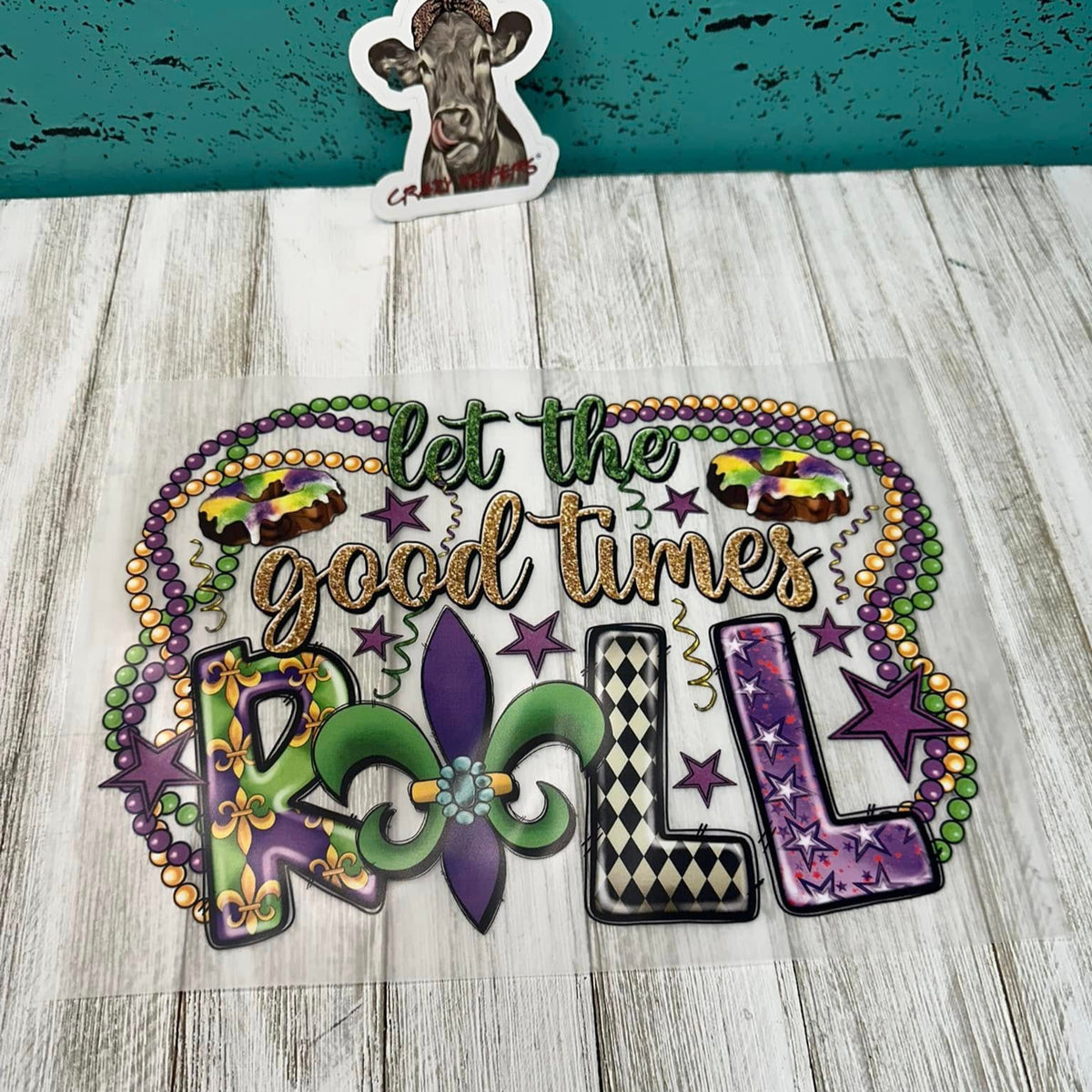 DTF Heat Transfers- Mardi Gras