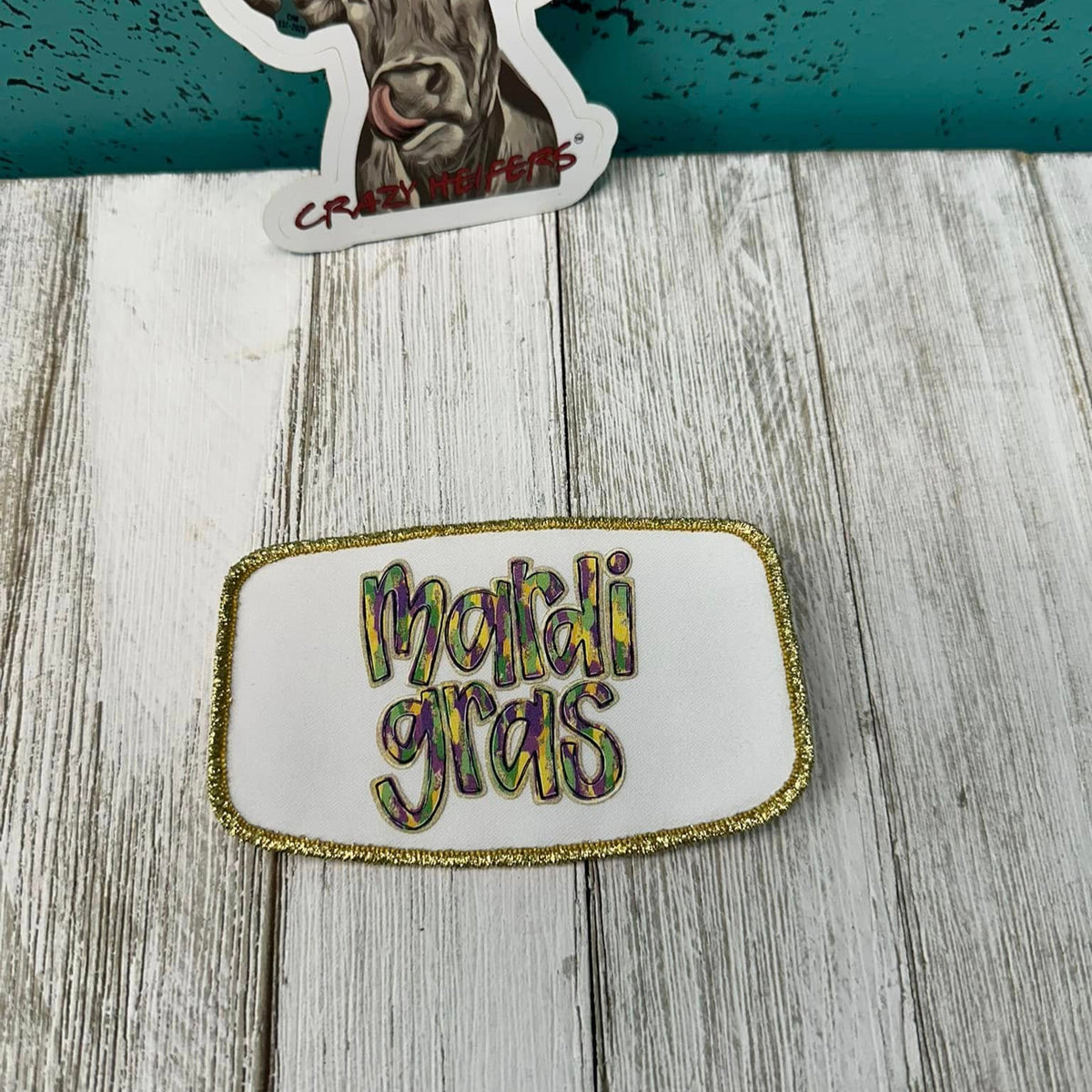 DTF Patches Mardi Gras-Iron on