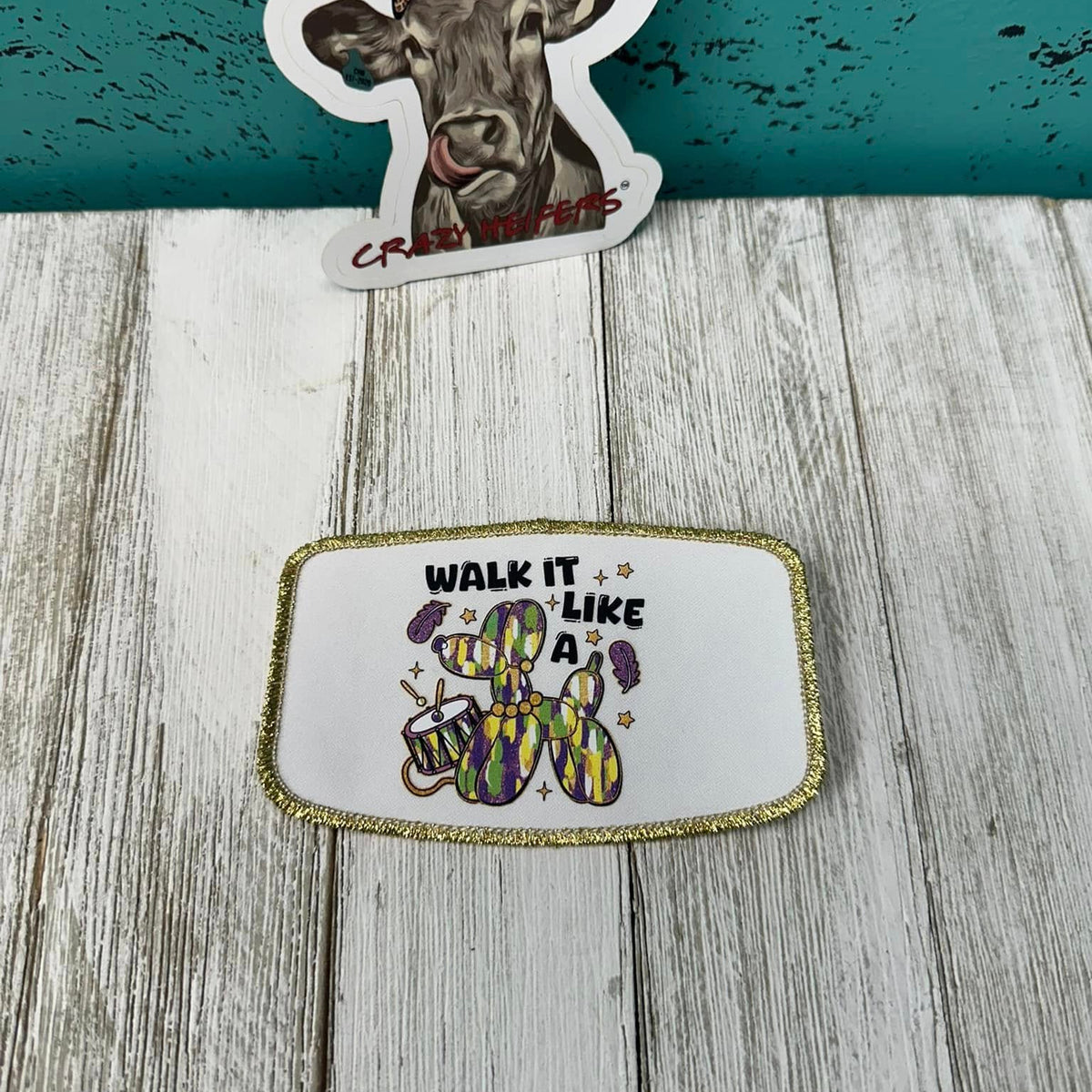 DTF Patches Mardi Gras-Iron on