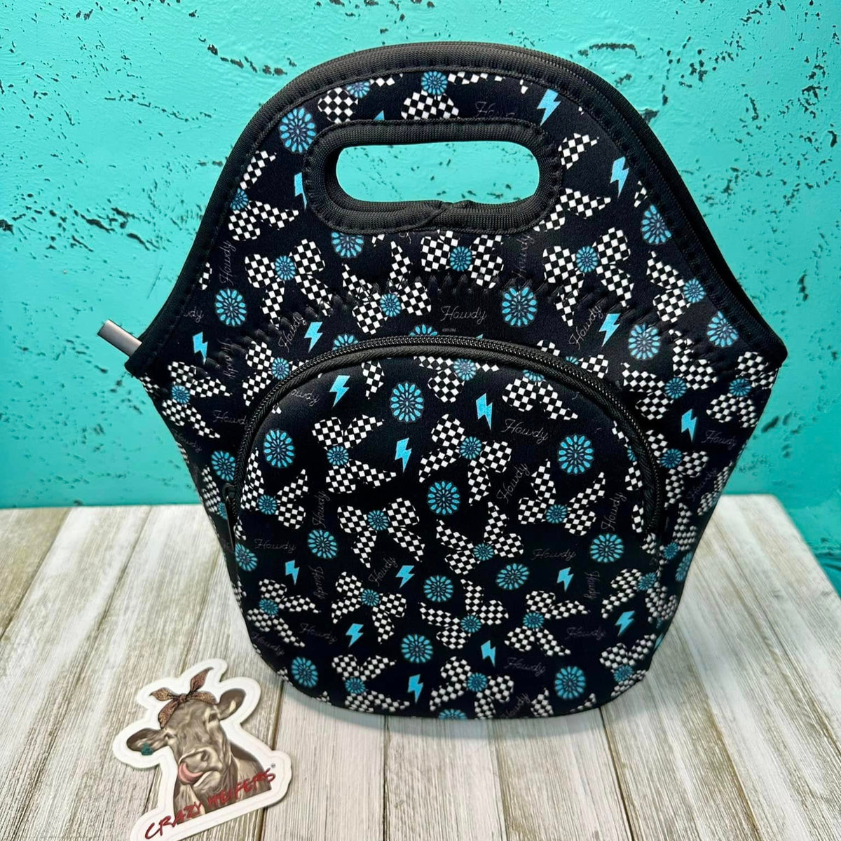 Neoprene Lunch Bags-Trendy