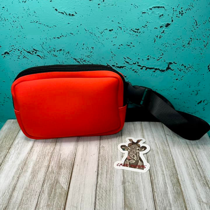 Neoprene Belt Bags- Solids