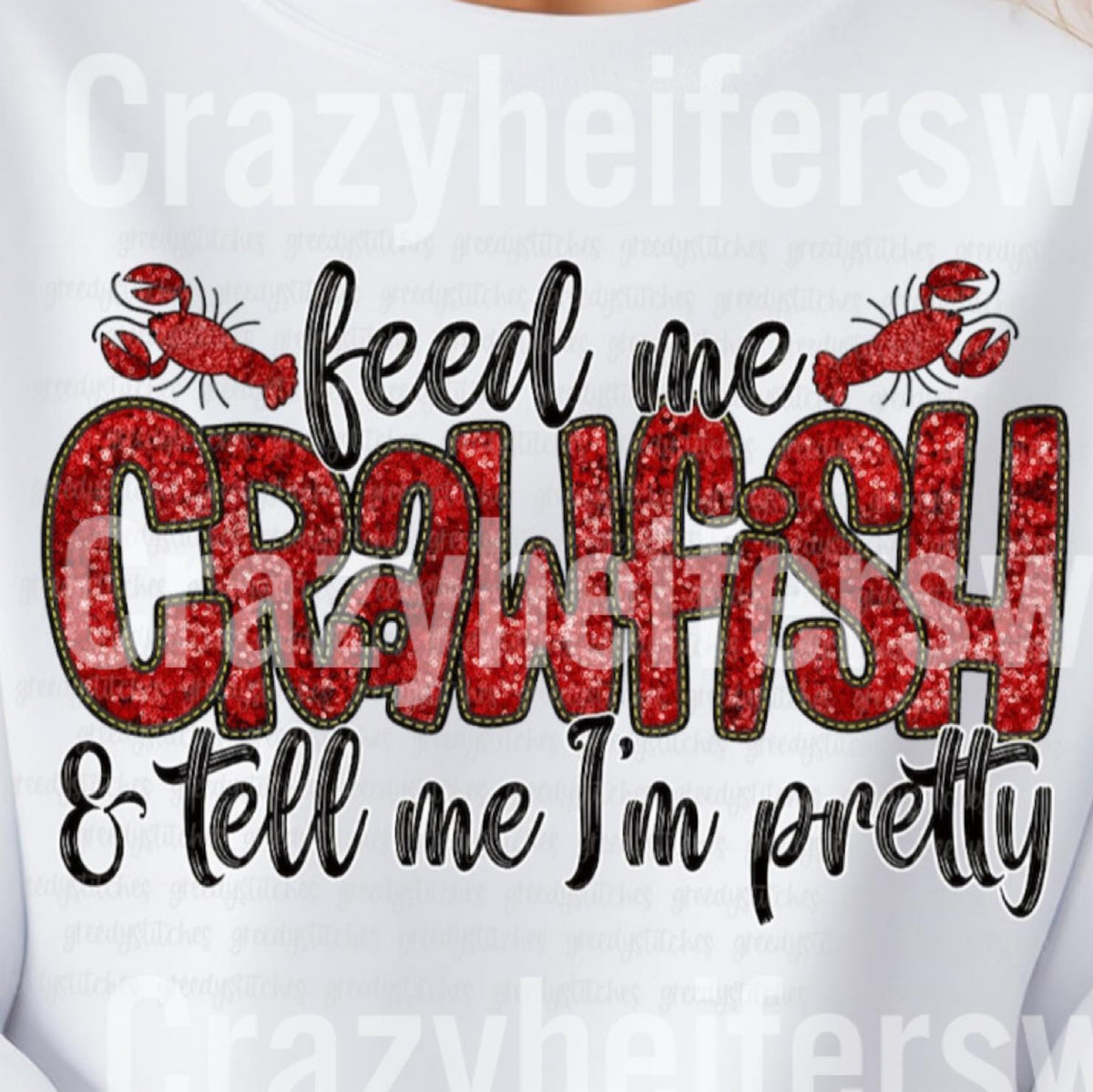 DTF Heat Transfers- Crawfish Season