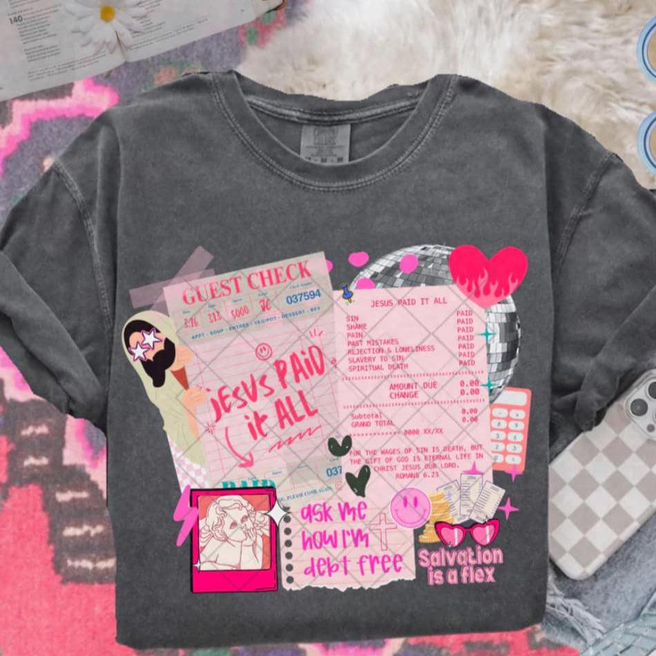 DTF Heat Transfers- Praise and Worship