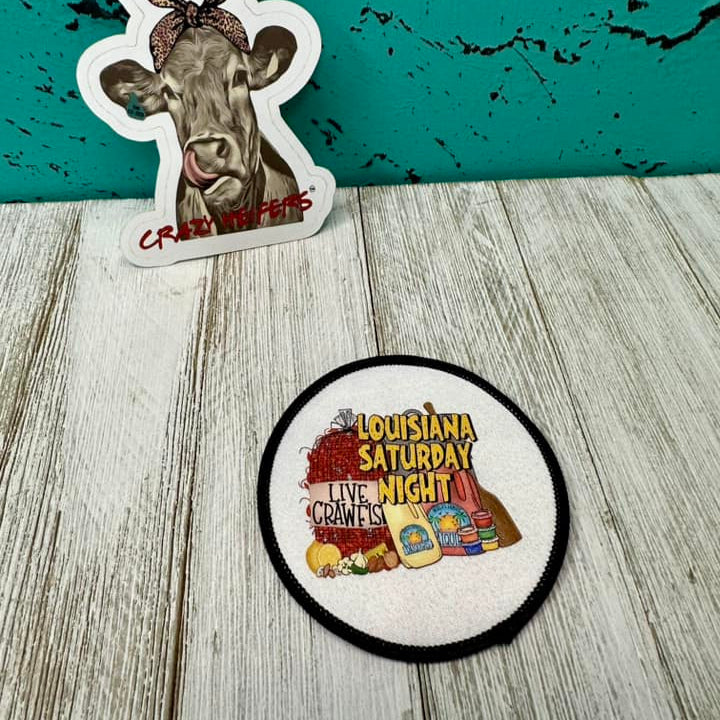 DTF Patches Crawfish Season-Iron on