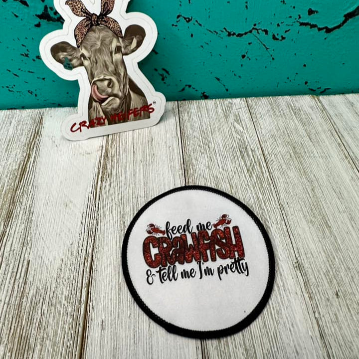 DTF Patches Crawfish Season-Iron on