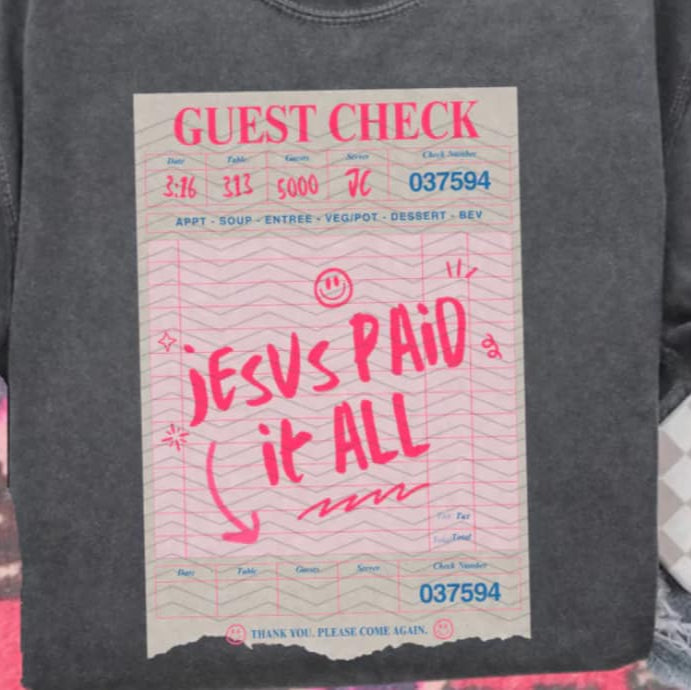 DTF Heat Transfers- Praise and Worship