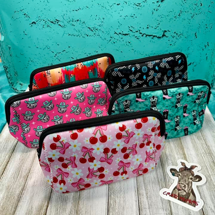 Neoprene Makeup Bags-Trendy
