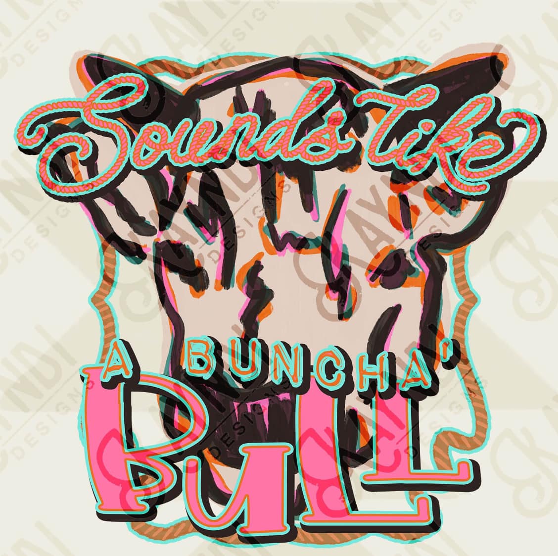 DTF Heat Transfers- Yeehaw