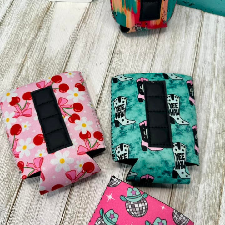 Neoprene Regular Can Coolers W/ Magnet-Trendy