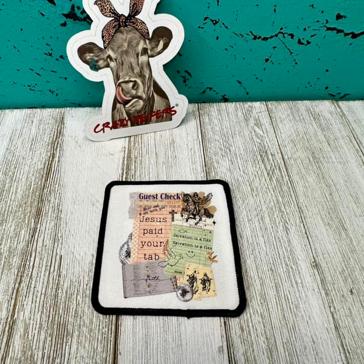 DTF Patches Praise and Worship-Iron on