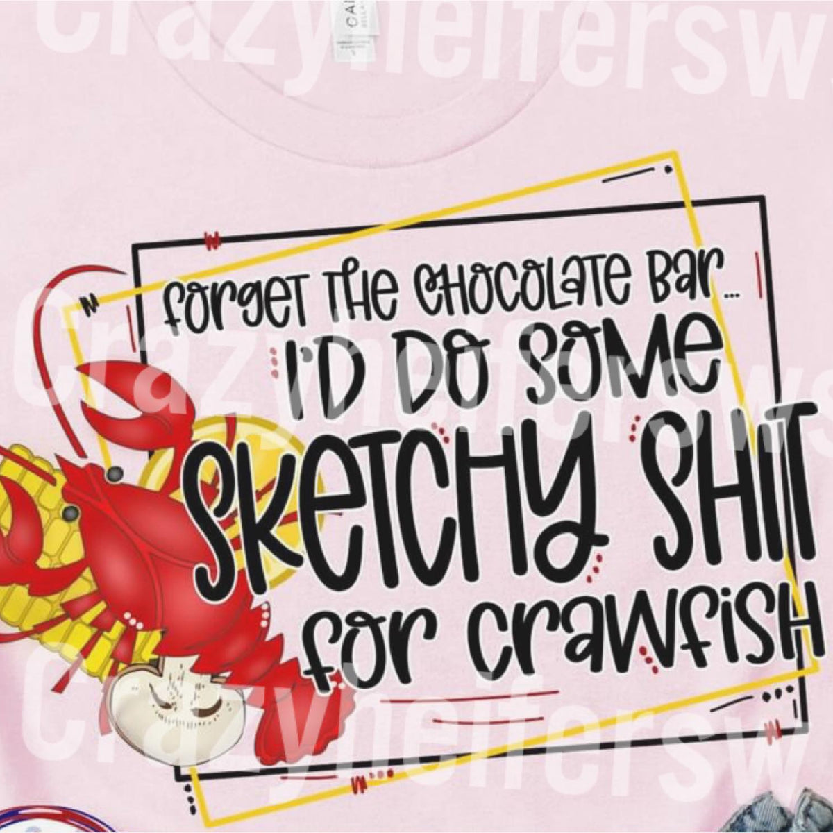 DTF Heat Transfers- Crawfish Season