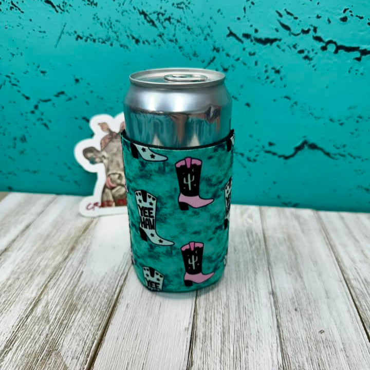 Neoprene Regular Can Coolers W/ Magnet-Trendy