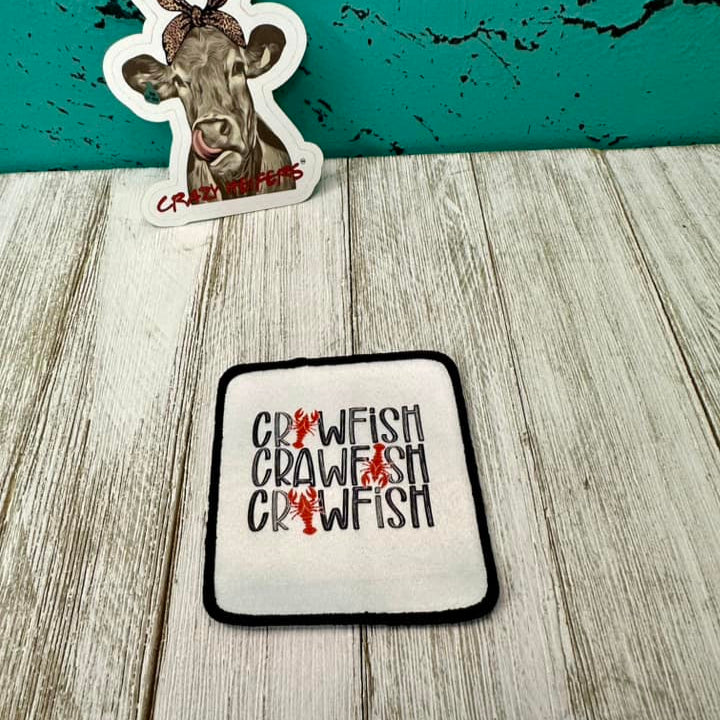 DTF Patches Crawfish Season-Iron on