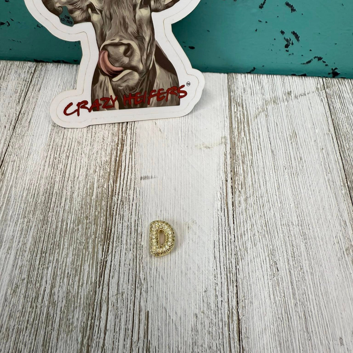 Bubble Initial Slide Charm Bracelet