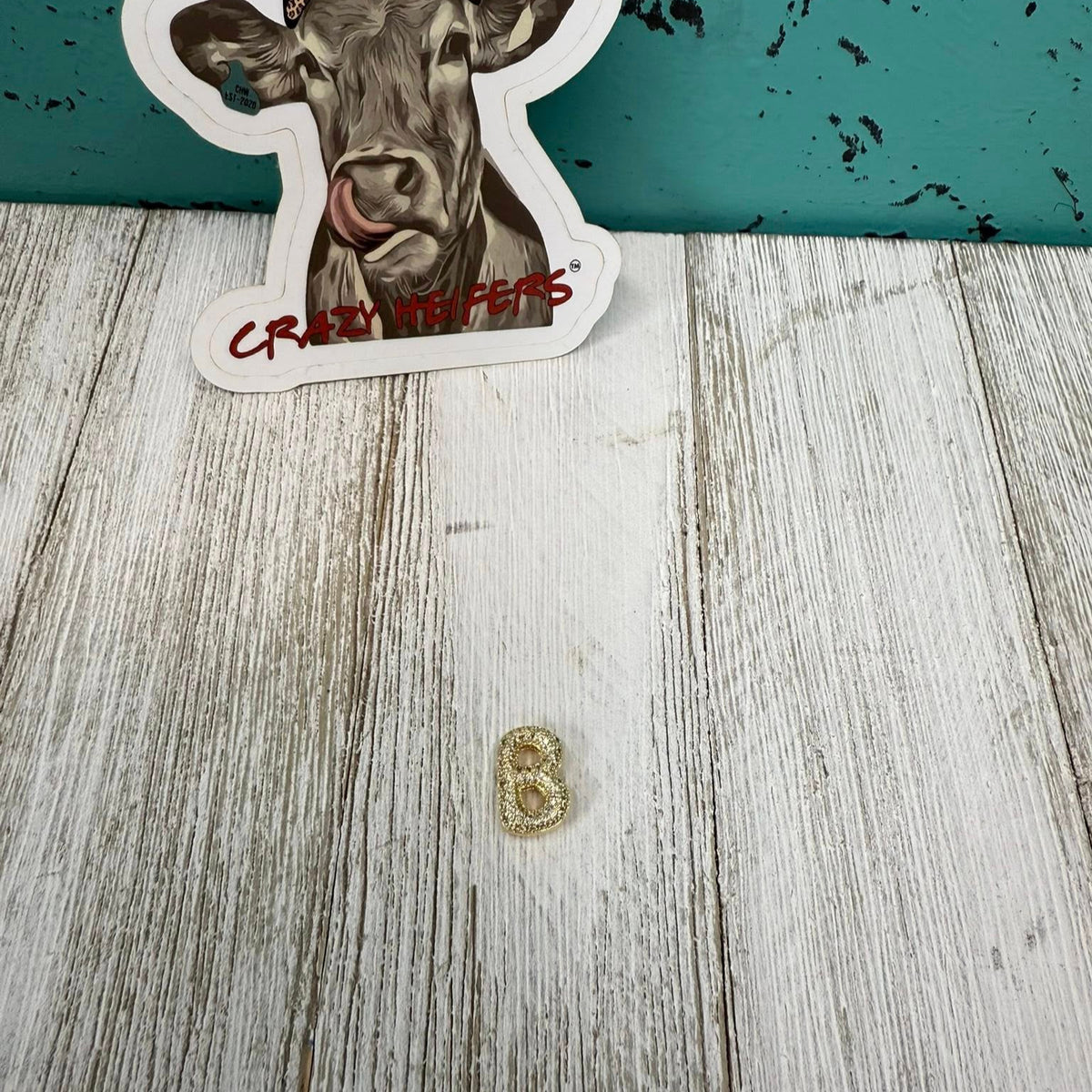 Bubble Initial Slide Charm Bracelet