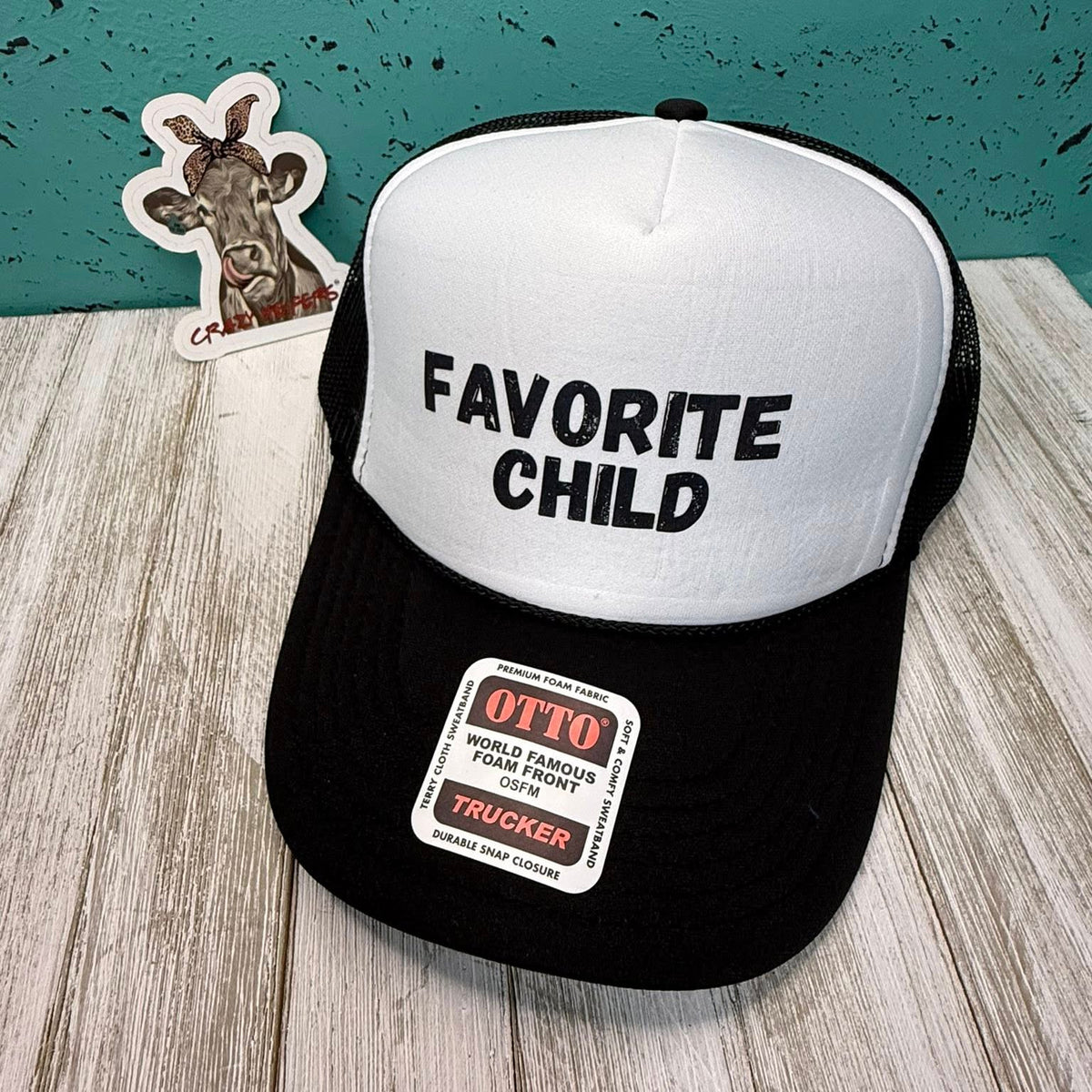 Trucker Hat W/DTF Print-Snarky | V2