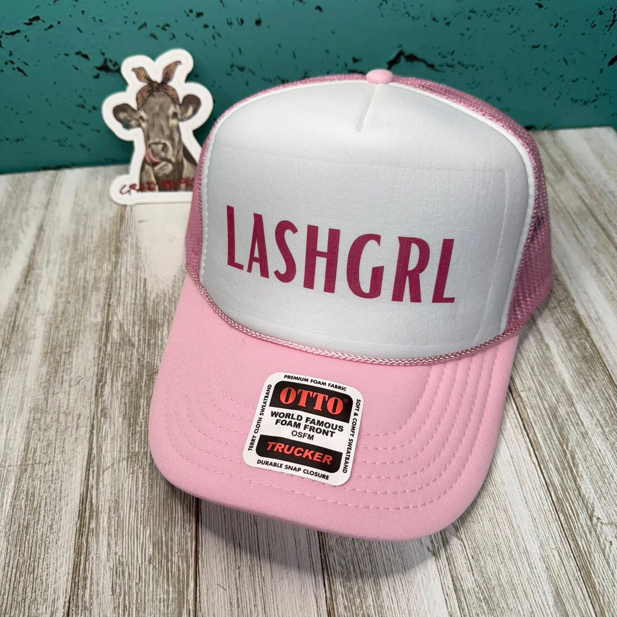 Trucker Hat W/DTF Print-Summer