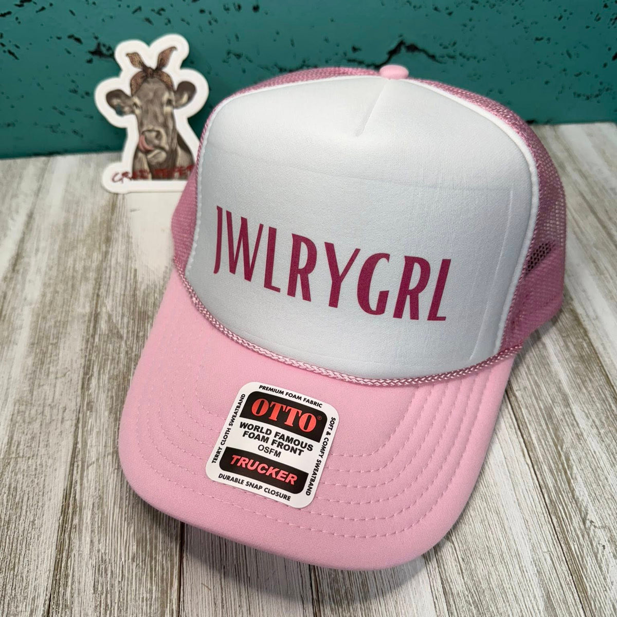 Trucker Hat W/DTF Print-Summer