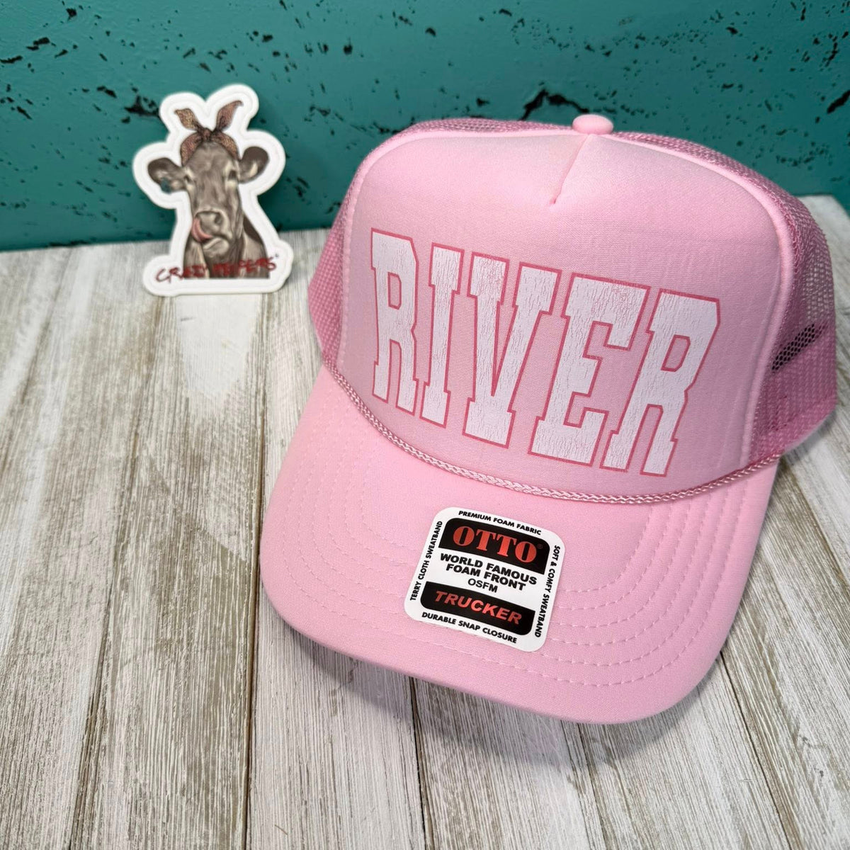 Trucker Hat W/DTF Print-Summer