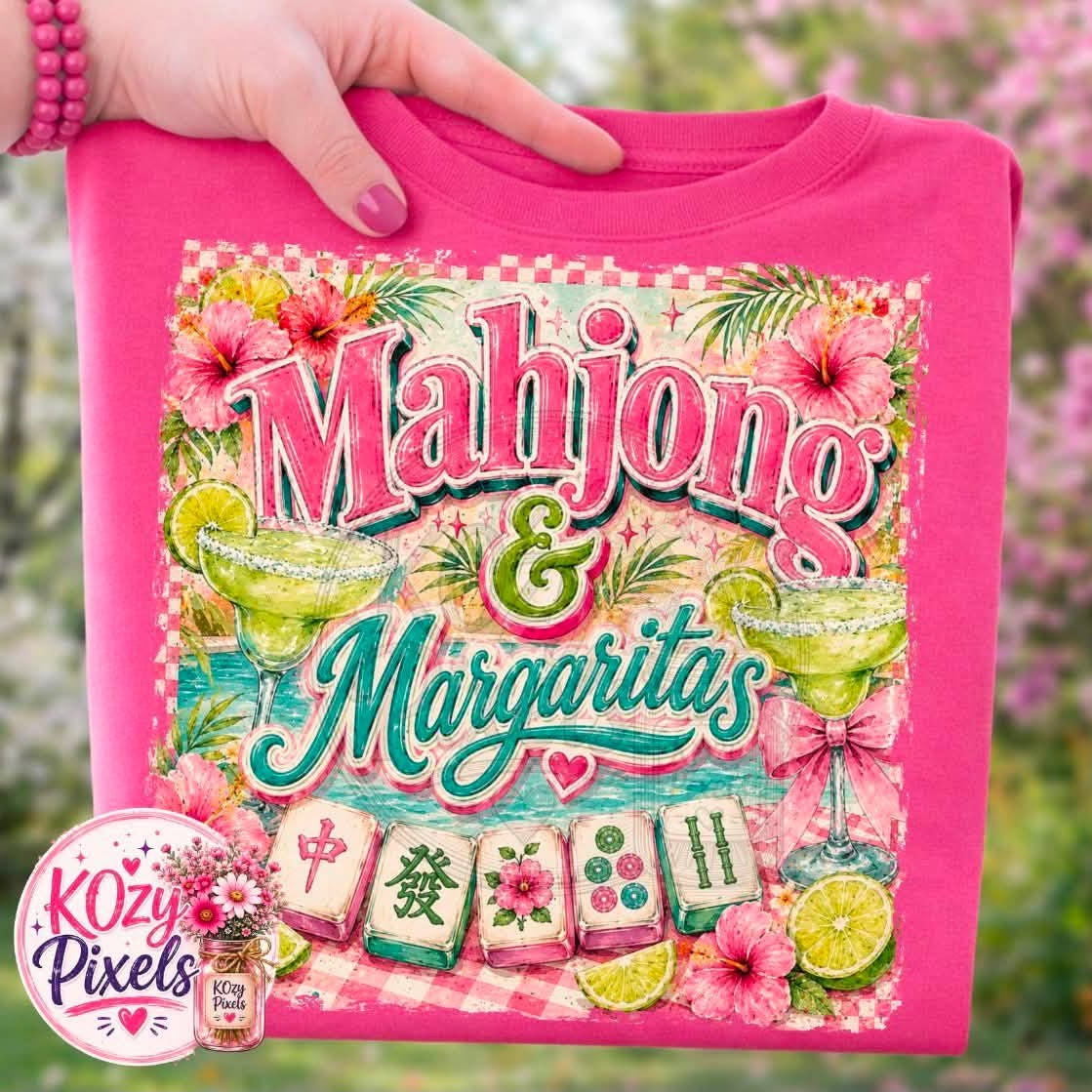 DTF Heat Transfers- MAHJONG