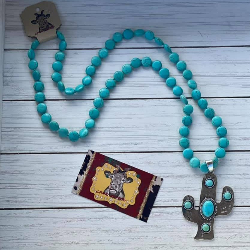 Cactus Necklace