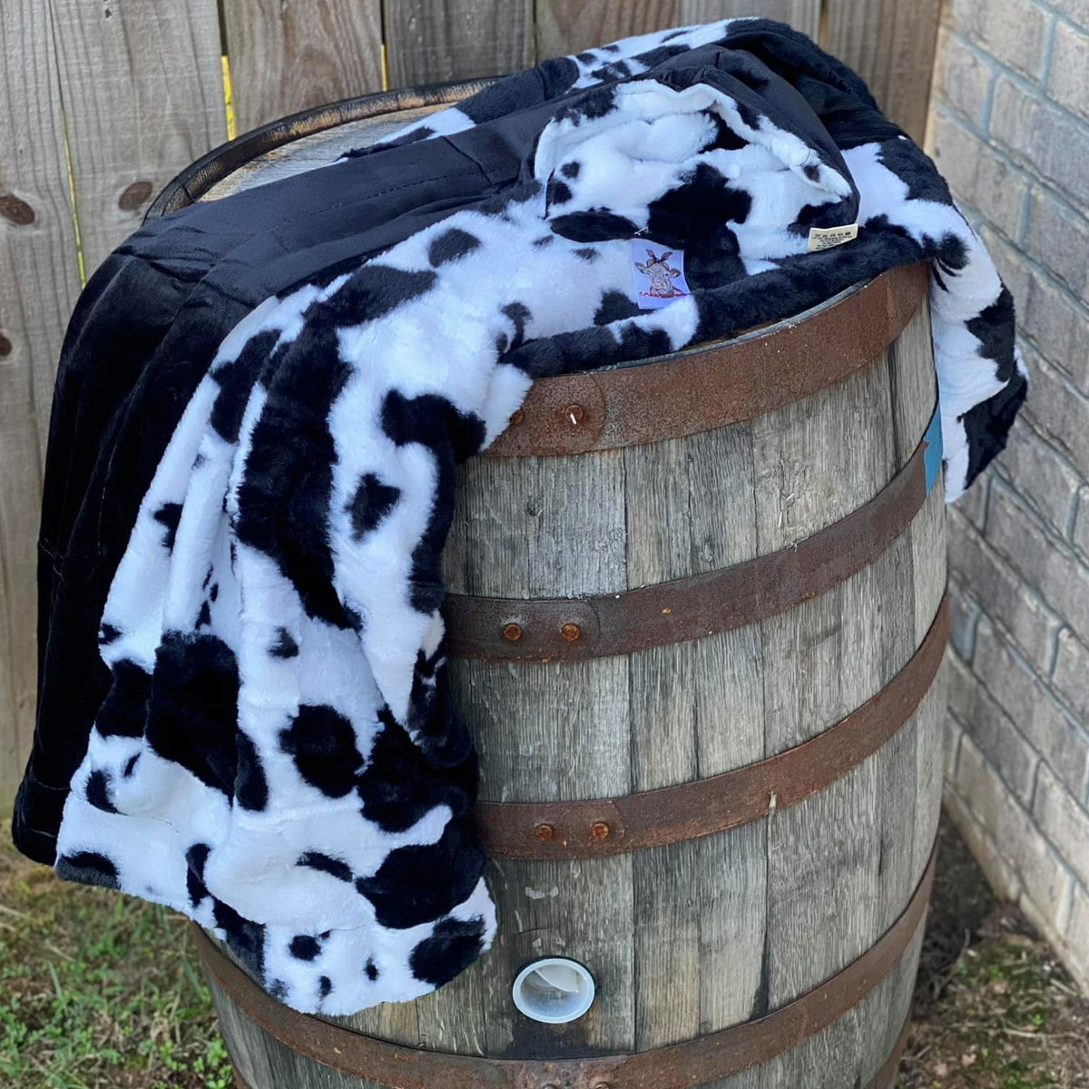 Cow Print Blankets