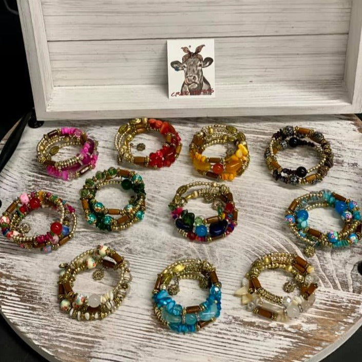 Beaded Wrap Bracelets