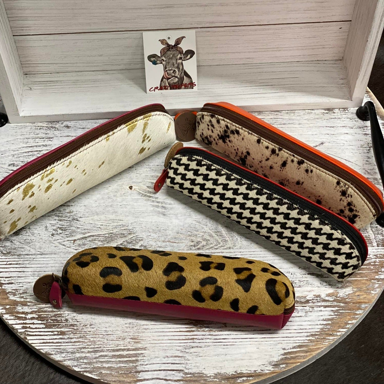 Makeup/Pencil Pouch-Mixed Prints