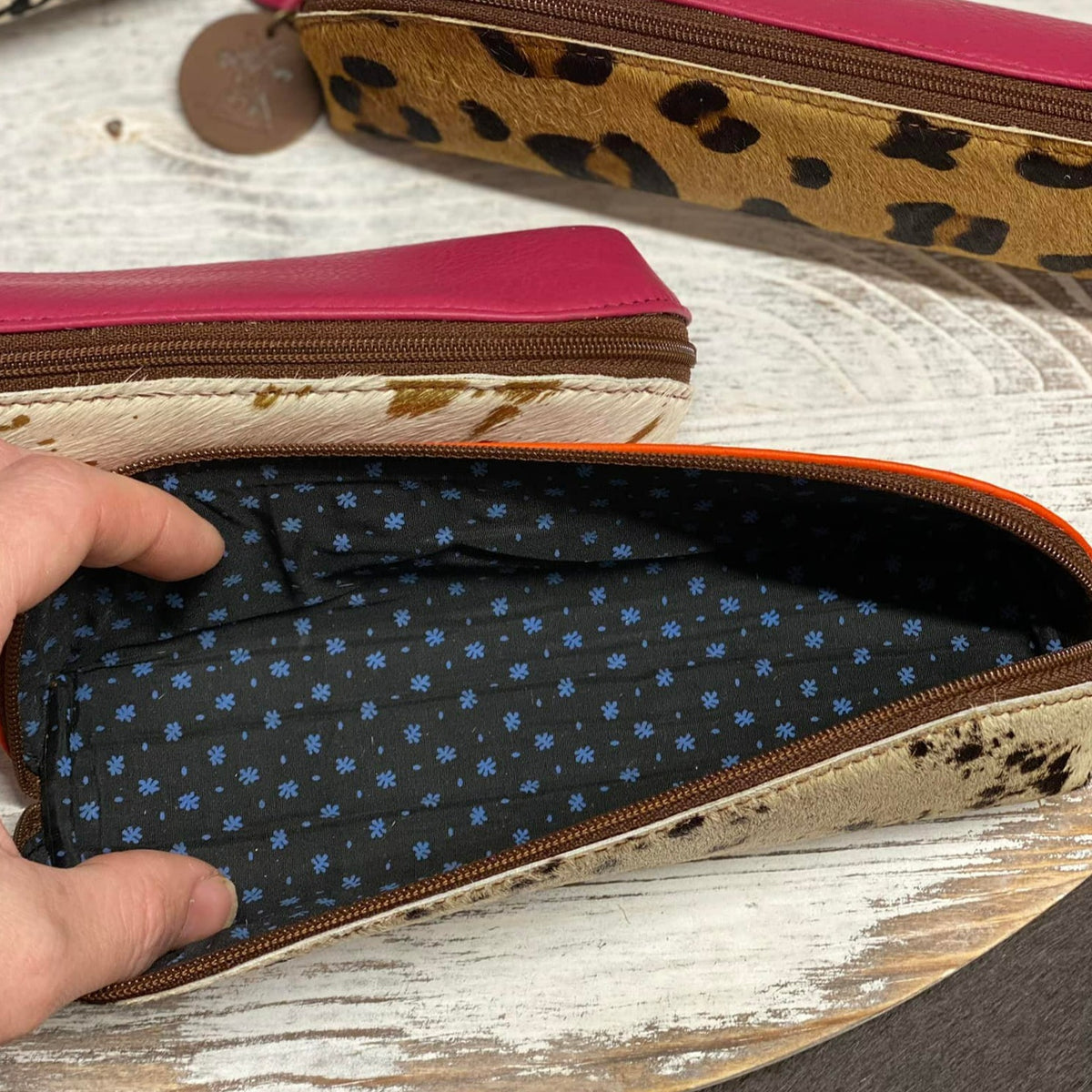 Makeup/Pencil Pouch-Mixed Prints