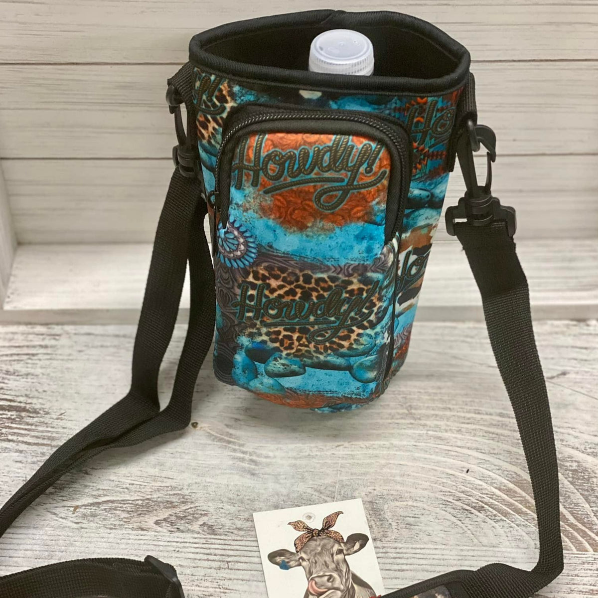 Neoprene Water Bottle Hoder W/Pouch