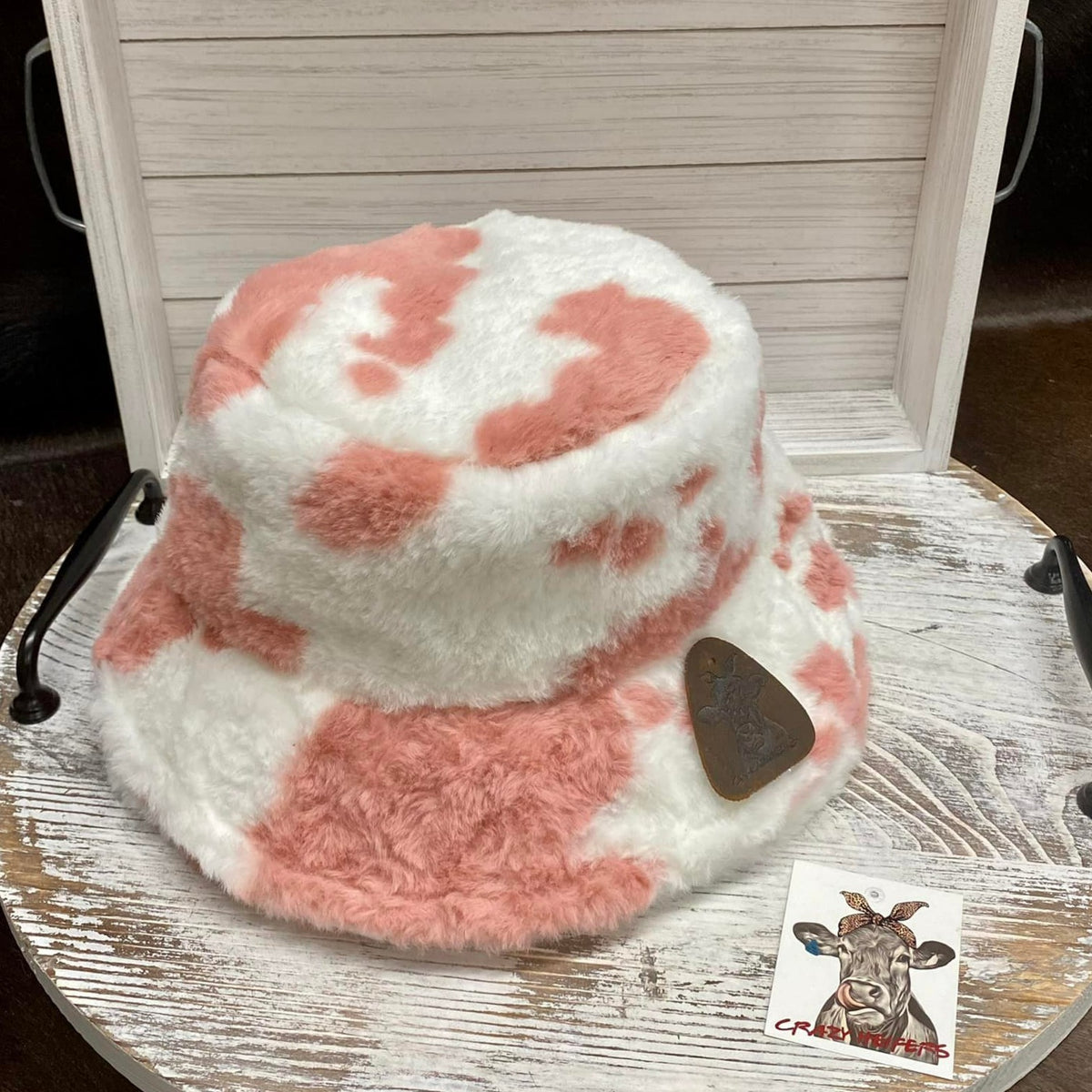 Cow Print Bucket Hats