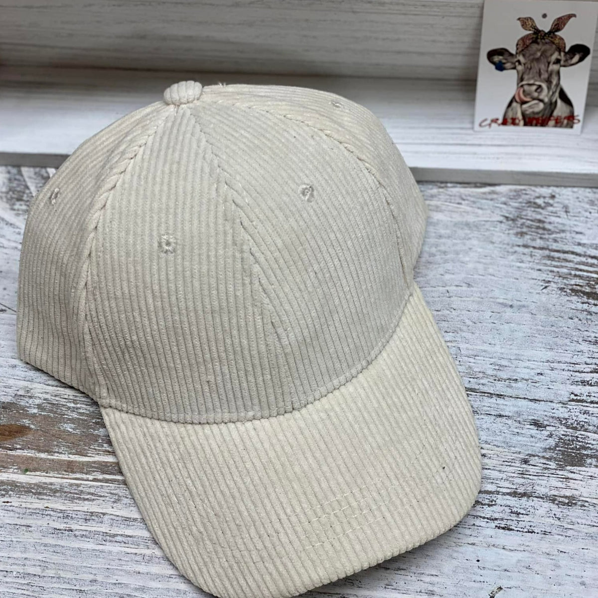 Corduroy Baseball Cap