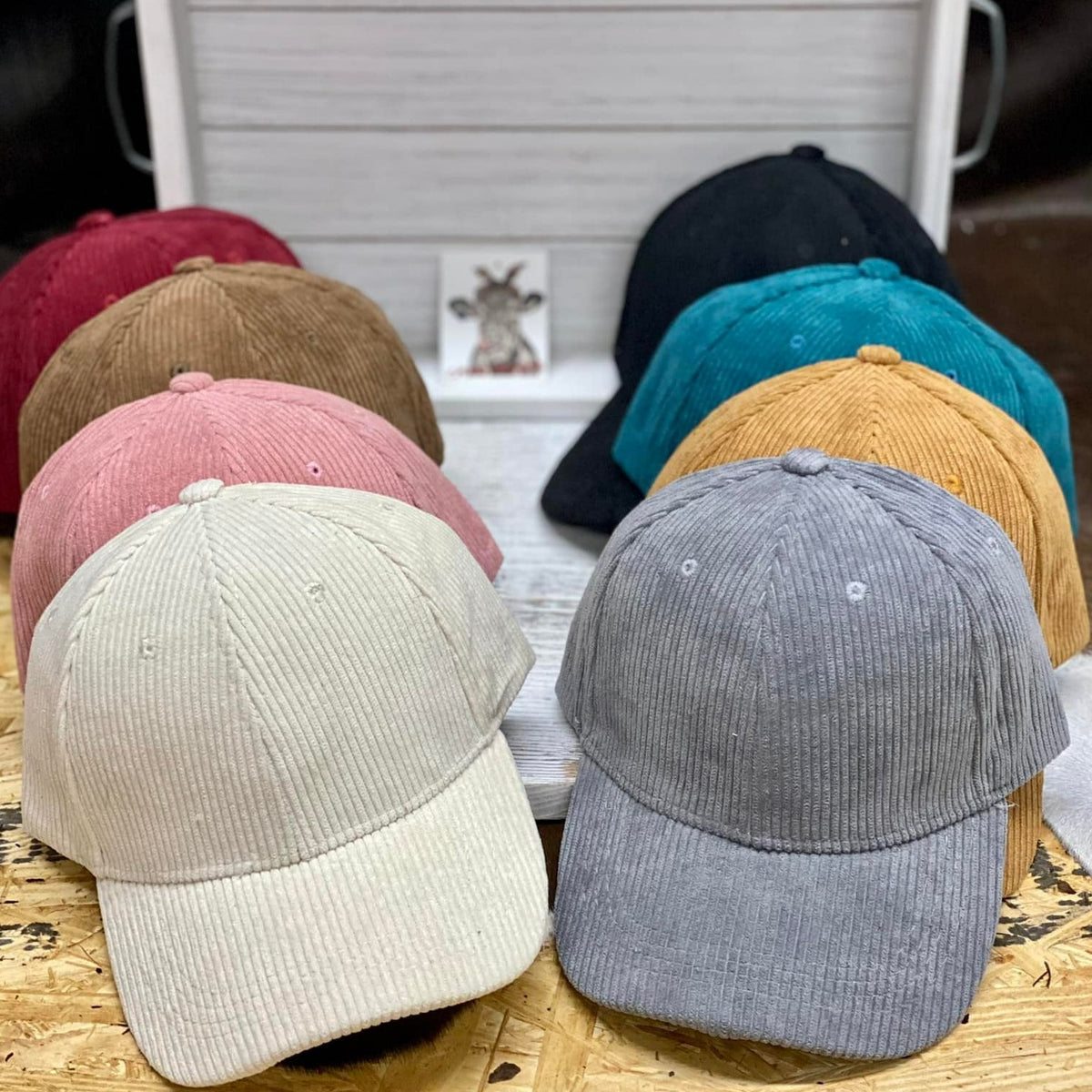 Corduroy Baseball Cap