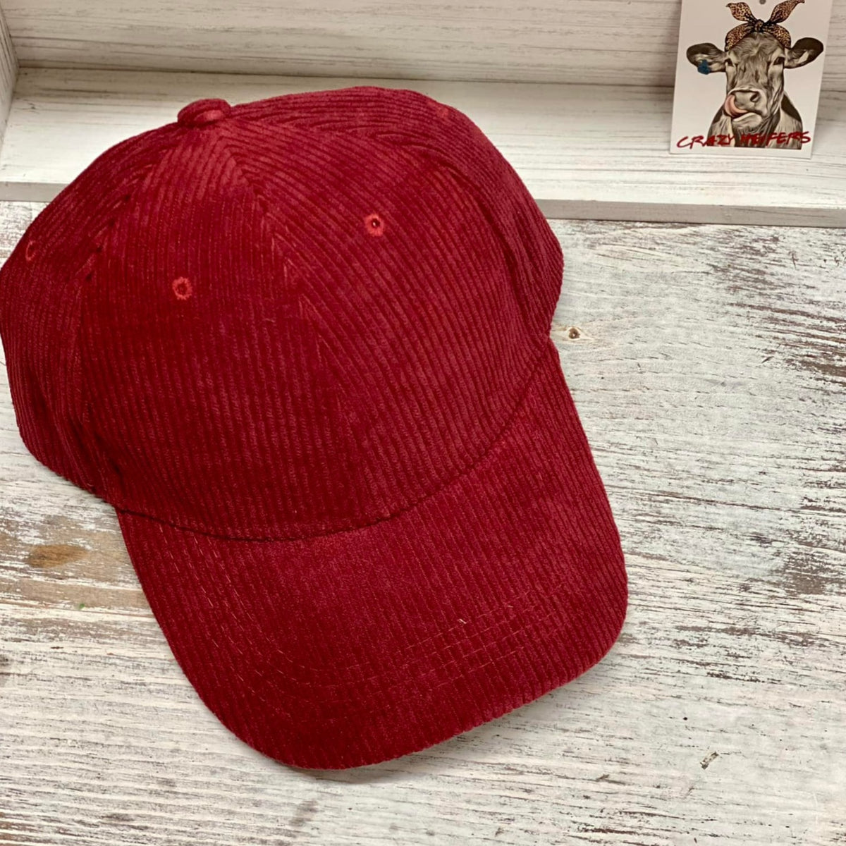 Corduroy Baseball Cap