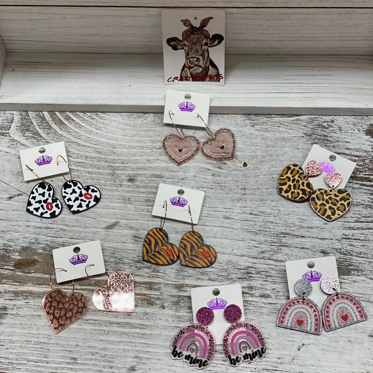 Acrylic Dangle Earrings