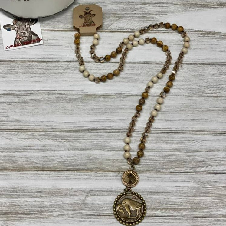 Buffalo Coin Necklace