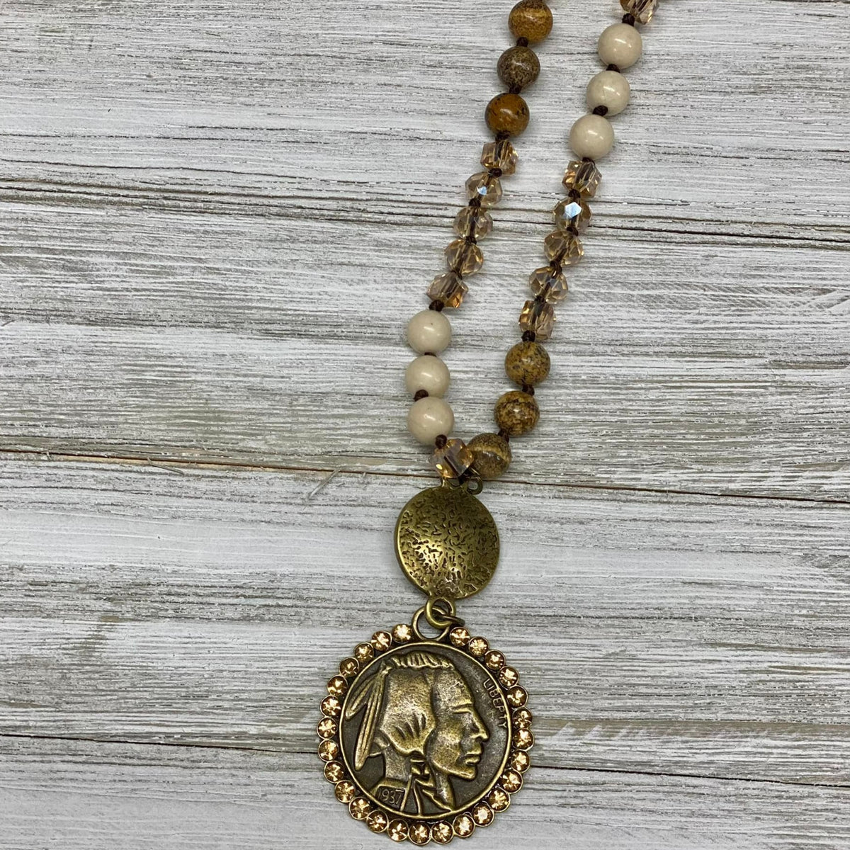 Buffalo Coin Necklace