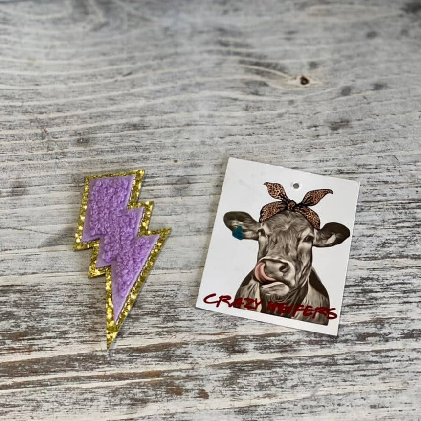 Chenille Patches-Stick On